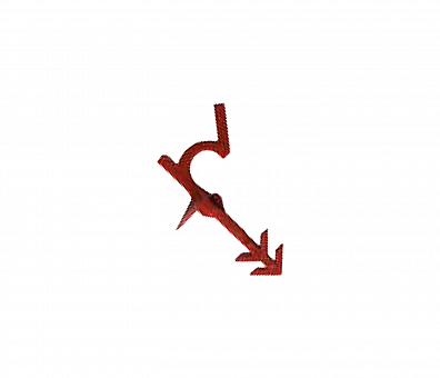 Kotevní úchytka plastová ČB